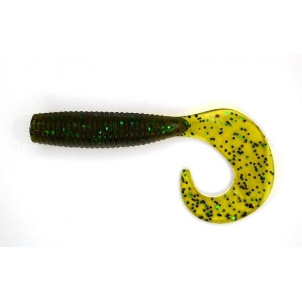 Силіконова приманка для риболовлі, EOS Twister, 60мм, 7шт/уп, колір №012